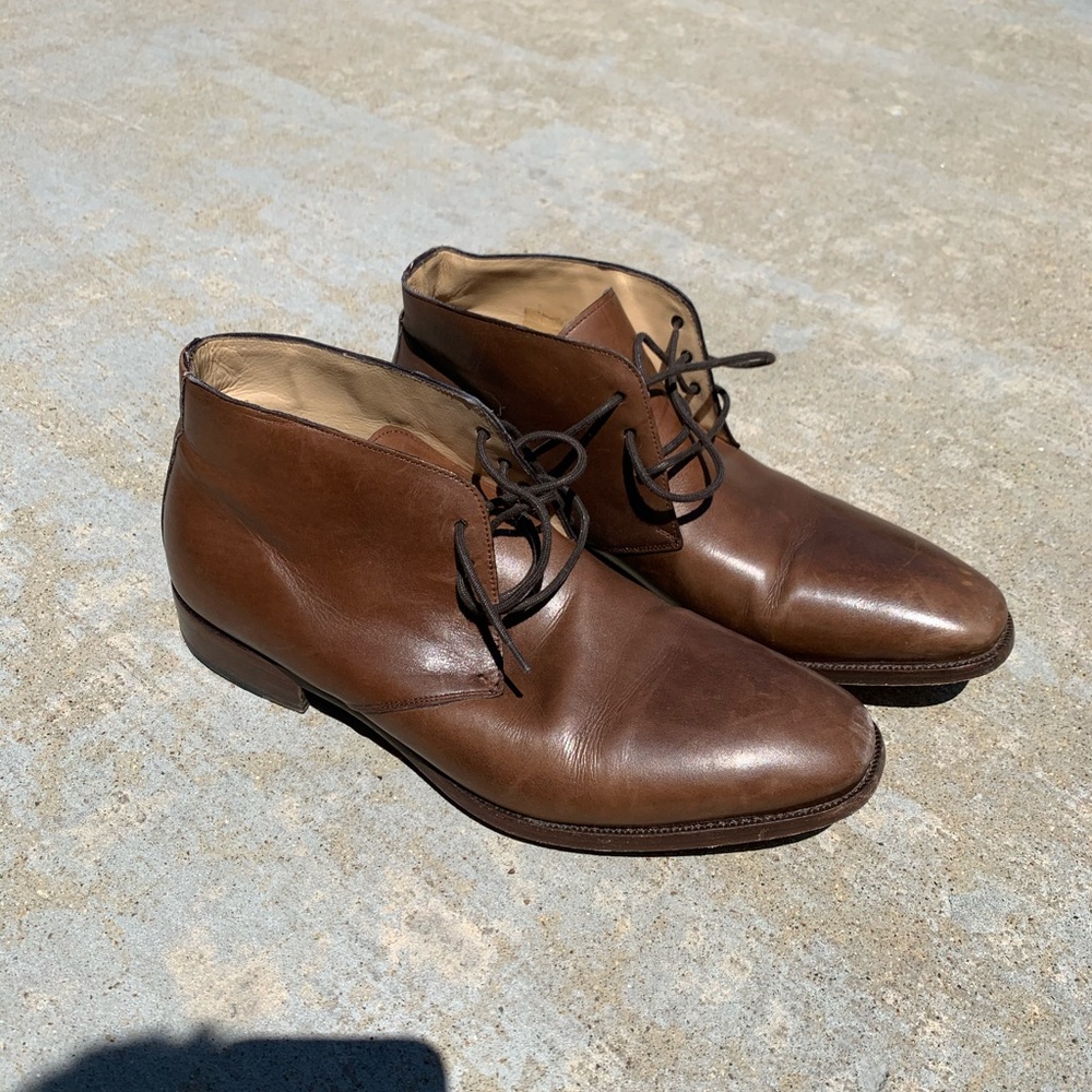 Men’s Brown Leather Dress Shoes